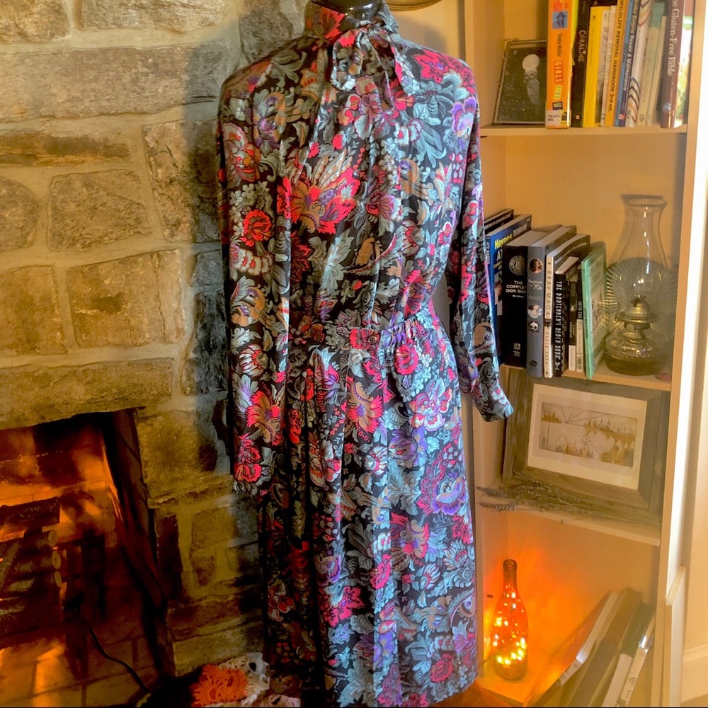 1980’s vintage blouse and skirt set